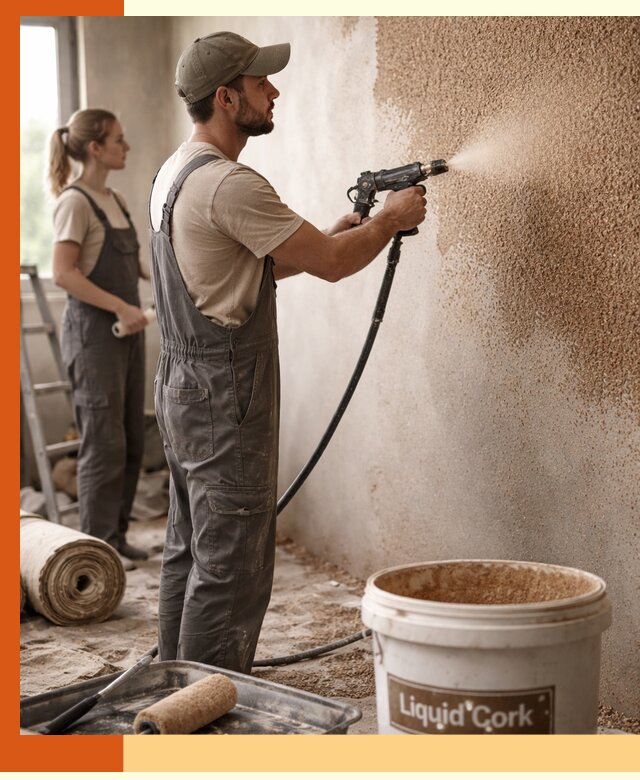 Утепление стен жидкой пробкой в Мытищах эффективное и долговечное